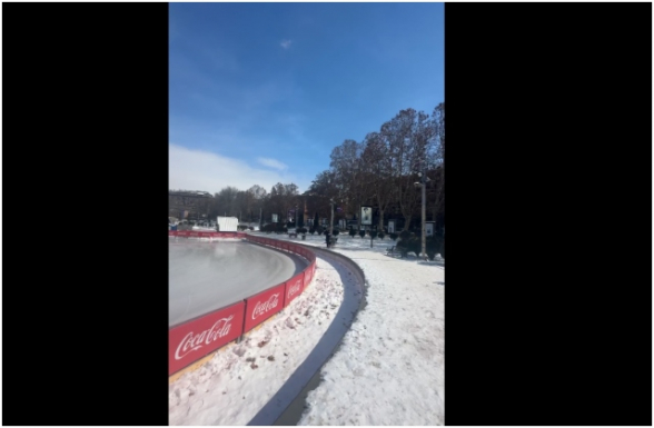 Կարապի լճի հարակից մայթը սառցակալած է և վտանգ է ներկայացնում մեր քաղաքացիների ազատ տեղաշարժին (տեսանյութ)